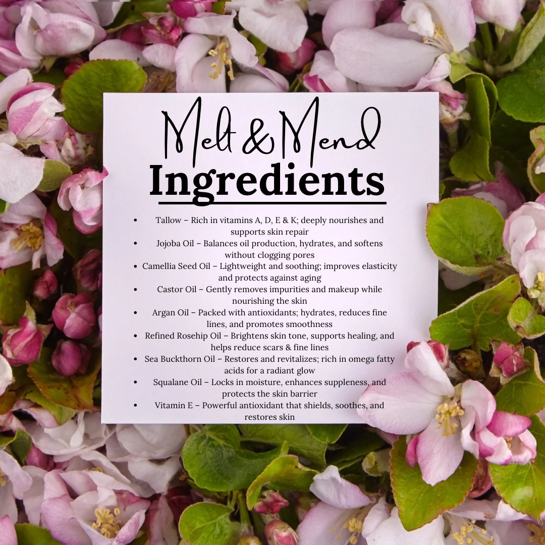 Melt & Mend — Nighttime Makeup Remover & Serum
